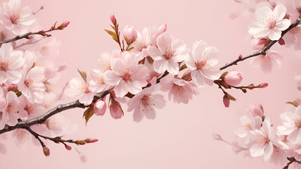 pink cherry blossom