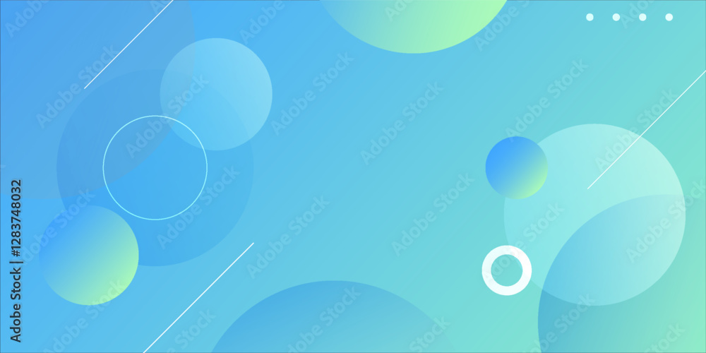 Canvas Prints abstract fluid background with blue color. geometric wallpaper with circle. minimal fluid background