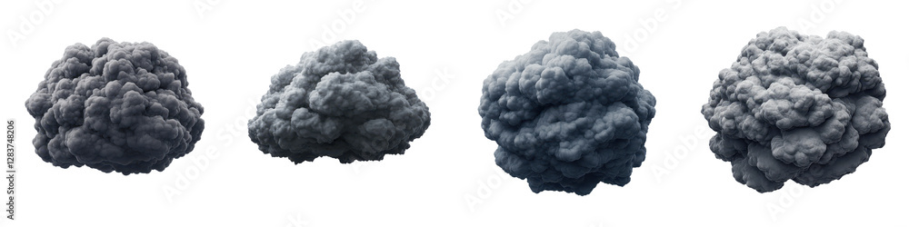Poster dramatic plumes of thick billowing smoke and haze fill the frame creating an ominous and atmospheric