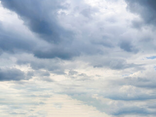 Natural sky beautiful blue and white texture background. blue sky with cloud.