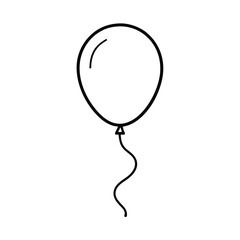 vector illustration of a balloon