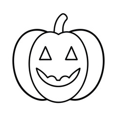 halloween pumpkin head
