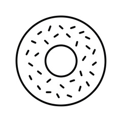 vector illustration of a plate with a spoon