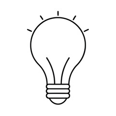 light bulb vector illustration