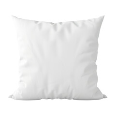 Obraz premium soft, fluffy white pillow with smooth texture, perfect for home decor or comfort. Ideal for bedrooms or living spaces, adding touch of elegance and coziness