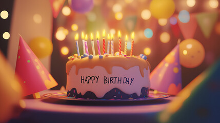 happy birthday cake