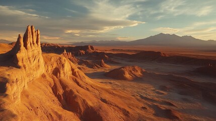 Naklejka premium The Hand of the desert in the Atacama desert, Chile