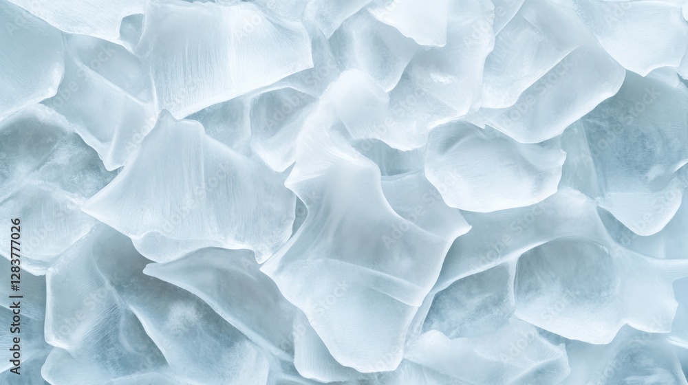 Poster a textured background of icicles showcases sharp frost formations and translucent shapes. this cool 