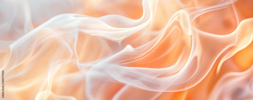 Aufkleber this dynamic background features swirling flames with shades of orange and white creating a warm and