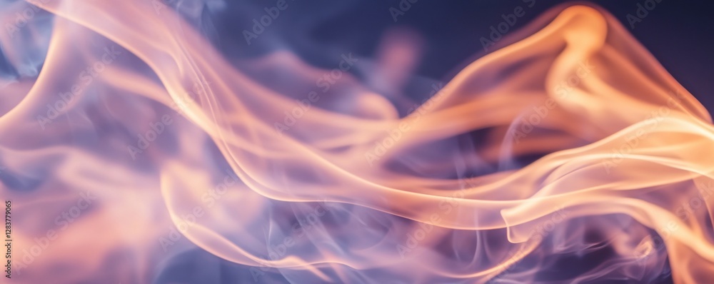 Poster vibrant flames create a beautiful texture with swirling patterns. the warm colors blend seamlessly a