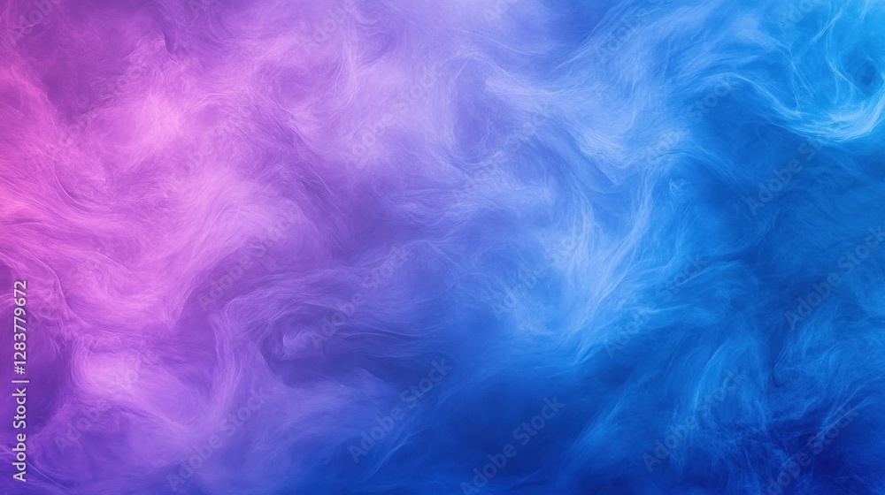 Poster a captivating background features a grunge texture with smooth swirls in dynamic shades of purple an