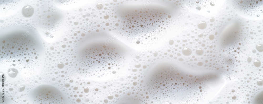 Poster soft foam texture presents a light and airy appearance featuring unique bubble patterns ideal for va
