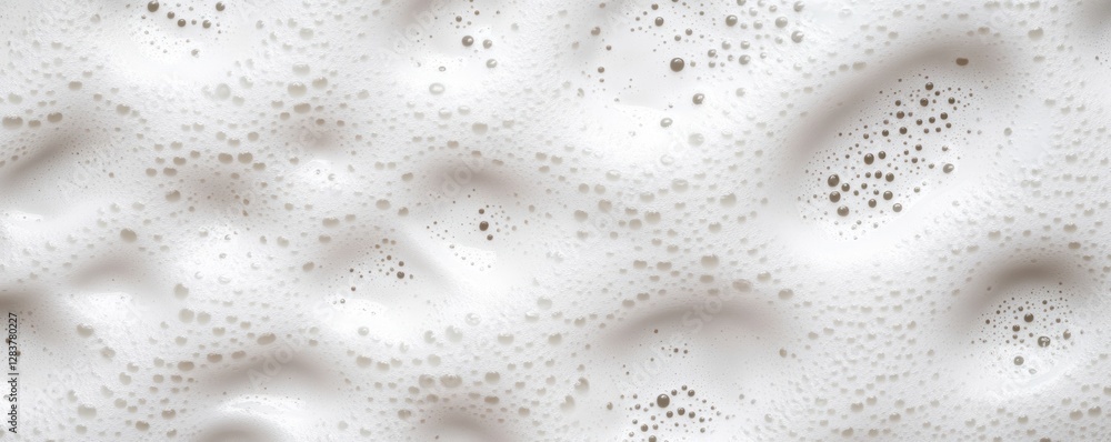 Poster soft foam texture background features delicate bubbles and gentle contours providing ample copy spac