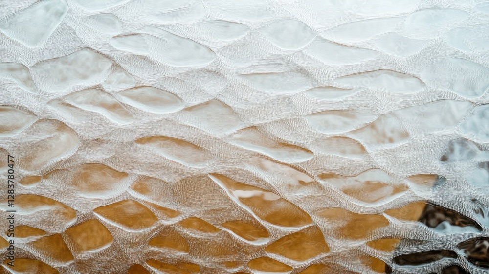 Poster a detailed texture of fogged glass features swirling patterns providing a soft focus effect. this ba