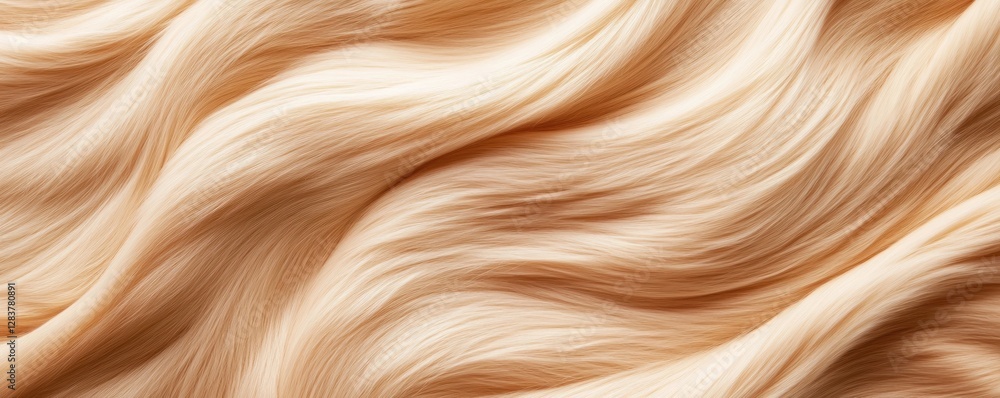 Poster soft flowing strands create a warm and inviting backdrop with a natural texture resembling fur or ha