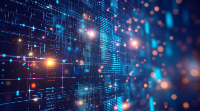 DMP, Data management platform isometric landing page. Collecting and managing businesses information to identify audience segments. Helicopter and forklifts building info blocks 3d vector web banner