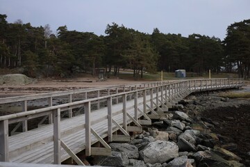 bridge over the river