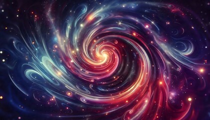 Cosmic Swirl Nebula.