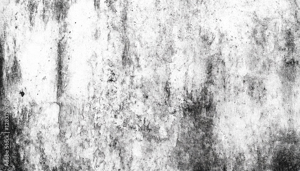 Poster grunge black and white textured abstract wall background with distressed effect, perfect for overlay