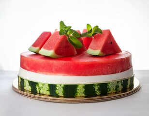 Sahnetorte mit Obst
