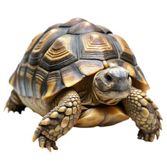 Tortoise isolated on transparent background