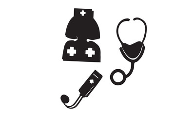 nurse icon vector