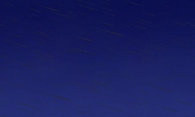 beautiful starry night sky scene