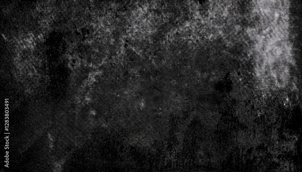 Poster dark grunge distressed texture with high contrast noise, abstract rough background for digital art, 