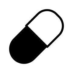 capsule icon color editable on white background