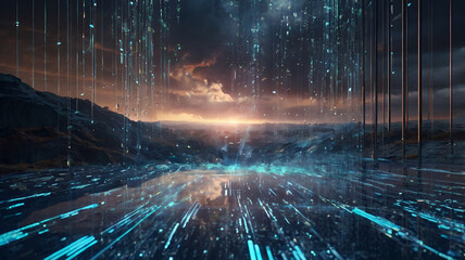 abstract background with space