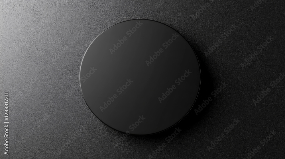 Poster 3d shade box effect. realistic black vector shadow. soft gradient ellipse border isolated mockup tem