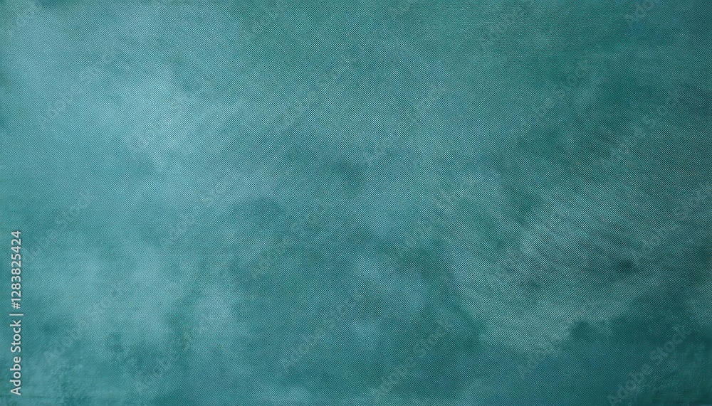 Poster textured turquoise suede background with soft gradient and subtle patterns, ideal for digital design, branding, or fabric mockups


