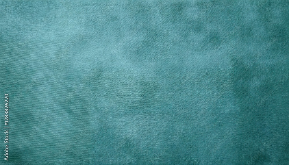 Leinwandbilder textured turquoise suede background with soft gradient and subtle patterns, ideal for digital design, branding, or fabric mockups

