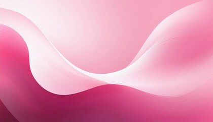 Pink and white abstract waves flowing seamlessly creating dynamic movement