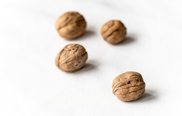 freshness walnut on white