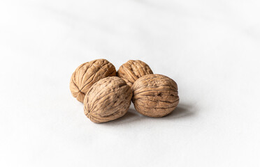 freshness walnut on white