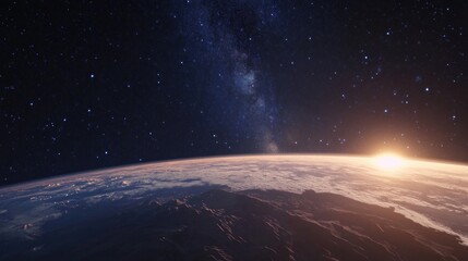 Sunrise Earth From Space: A Stunning View of Our Planet