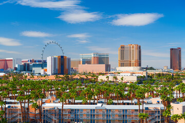 Las Vegas, Nevada, USA City Skyline