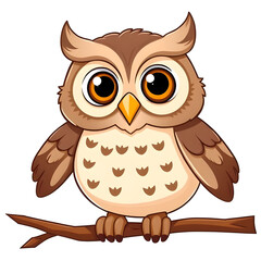 Fototapeta premium cartoon owl