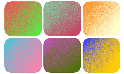 ゆる四角グラデーションフレームセット濃いめ