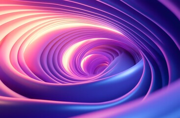 Fototapeta premium Abstract swirl with pink and purple gradient