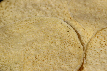 Moroccan Pancake Known as Baghrir or Beghrir
