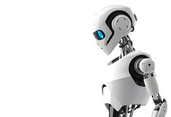 3d render of a ai robot 
