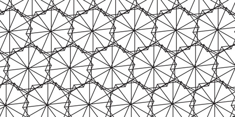 seamless geometric pattern and triangle texture. technology business line. 