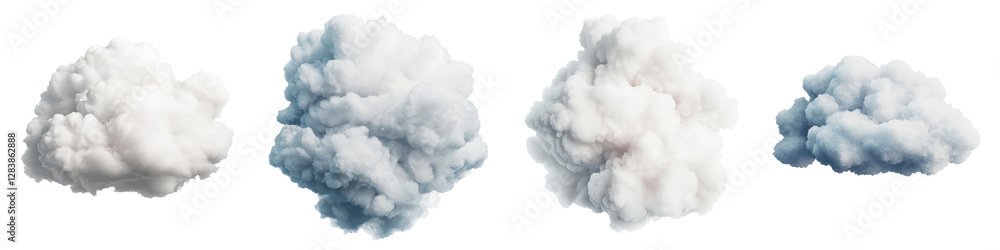 Poster dramatic billowing clouds filling the sky with a moody atmospheric presence cumulus formations in sh