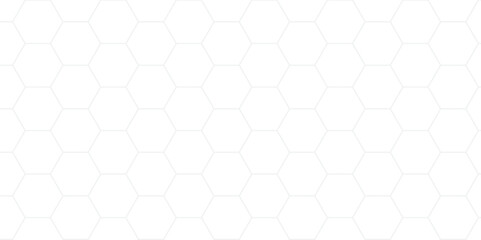 Abstract background with hexagons vector pattern. Modern simple style hexagonal graphic concept. hexagonal white and gray technology line paper background. 