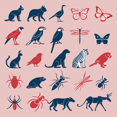 seamless pattern with animals