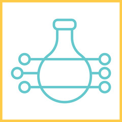 Biotech Analysis Icon Design