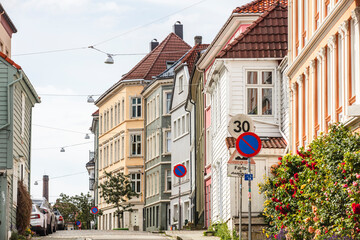 Obraz premium Bergen City 