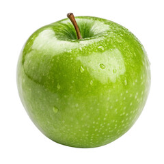green apple isolated on white